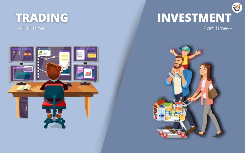 Trading vs Investment - top online tool